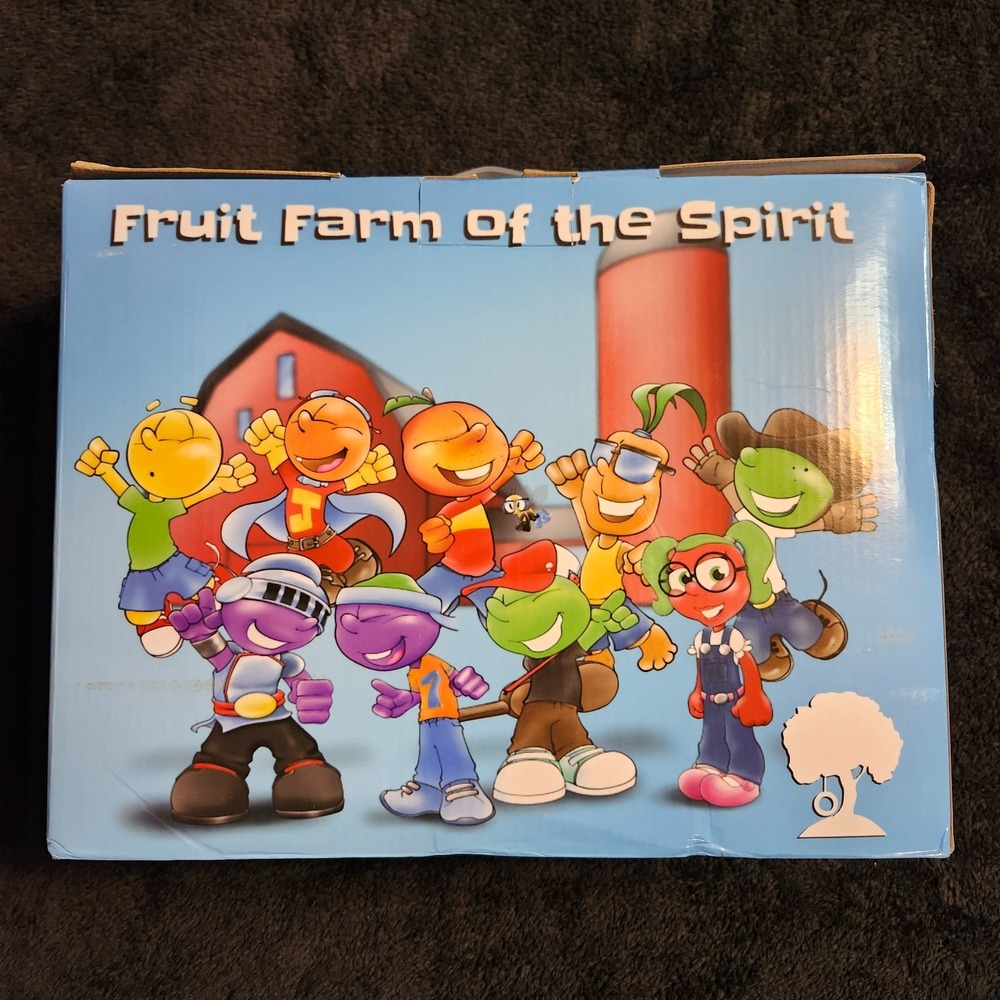 New In Box Kids Fruit Farm Of The Spirit Christian Teaching Box Set